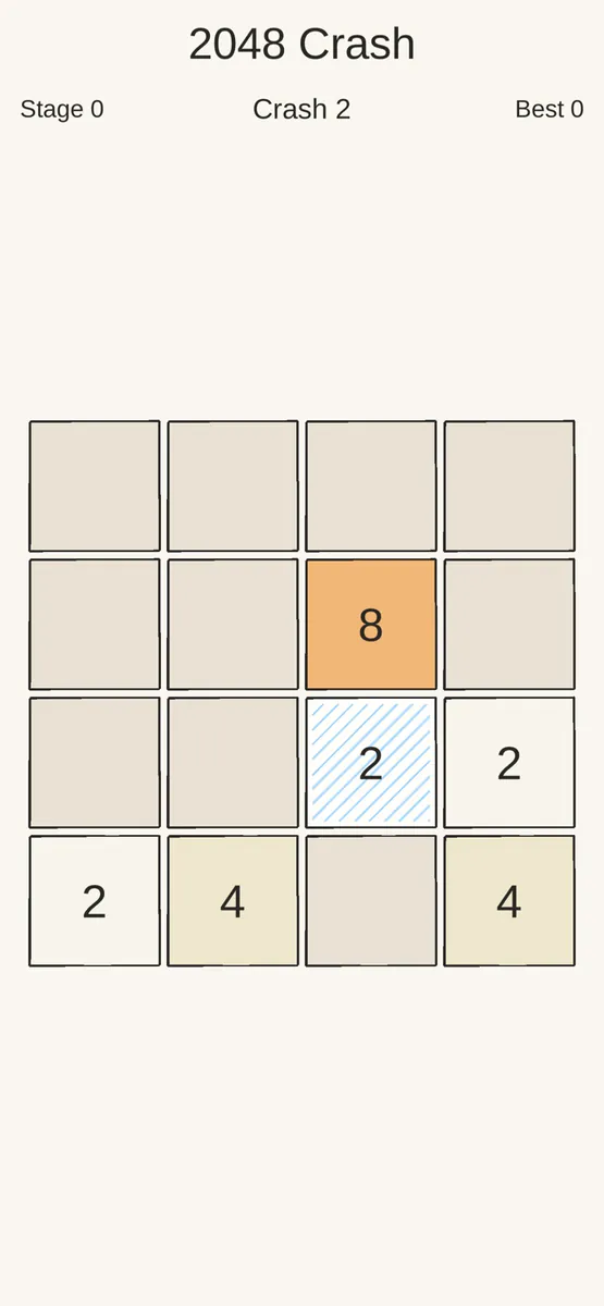 2048 Crash App Store 공개 화면 2