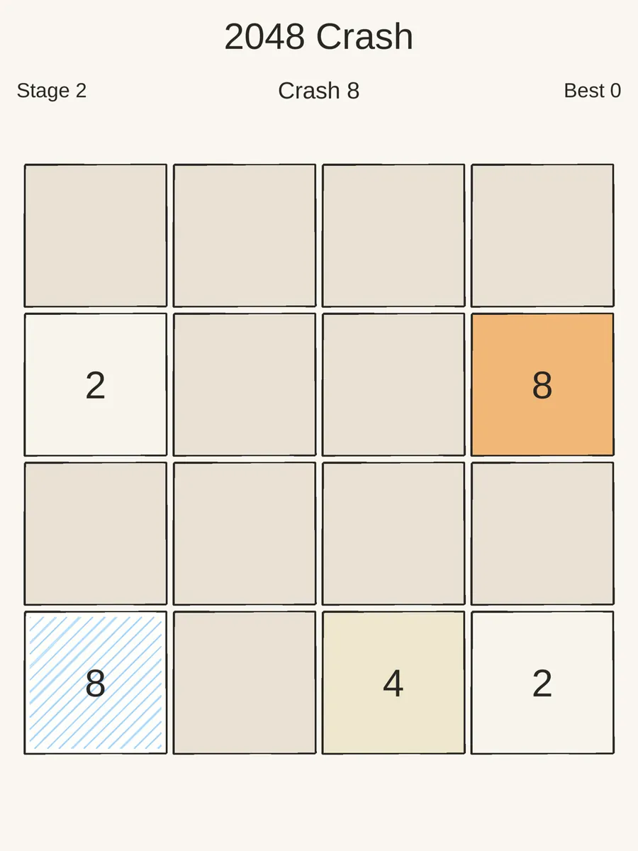 2048 Crash App Store 공개 화면 4