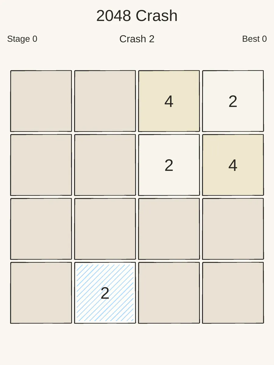 2048 Crash App Store 공개 화면 5
