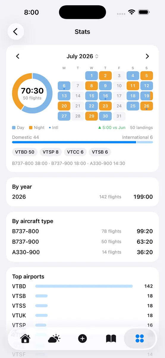 AirLog10 App Store 공개 화면 1