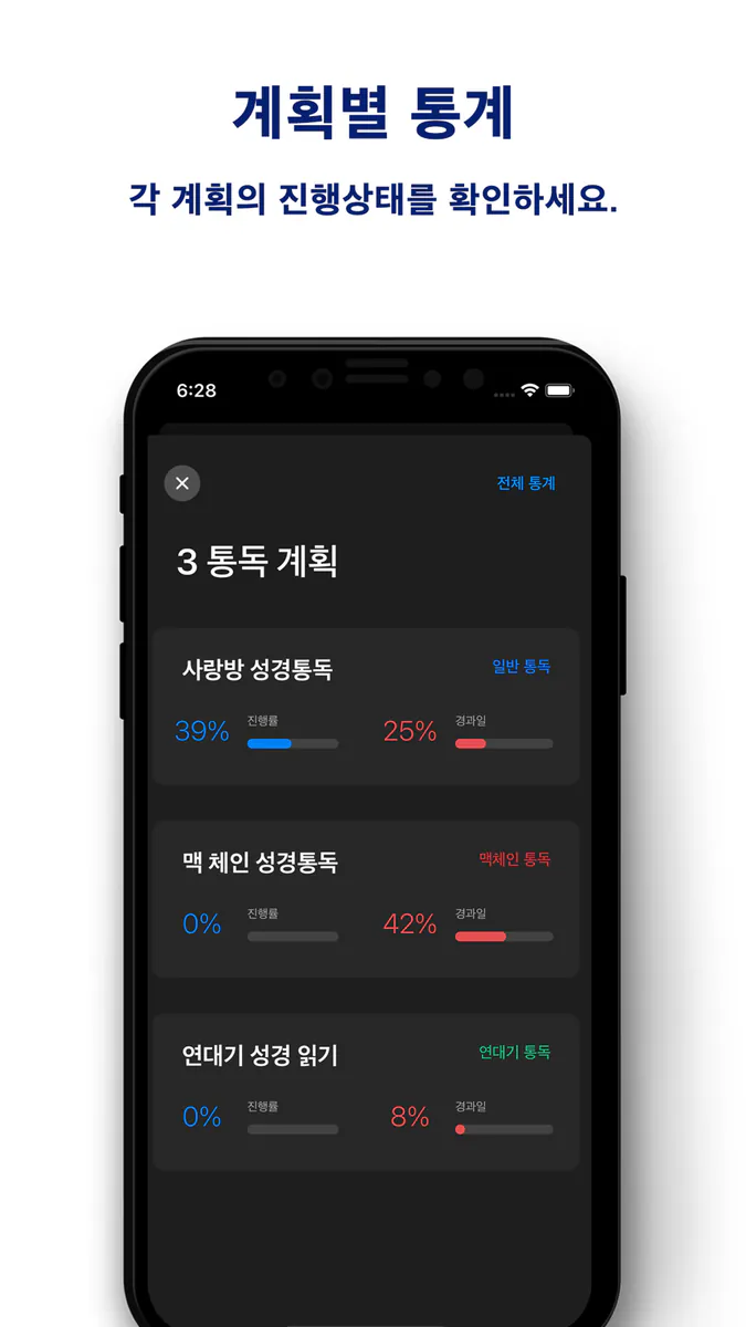 체크바이블 App Store 공개 화면 3