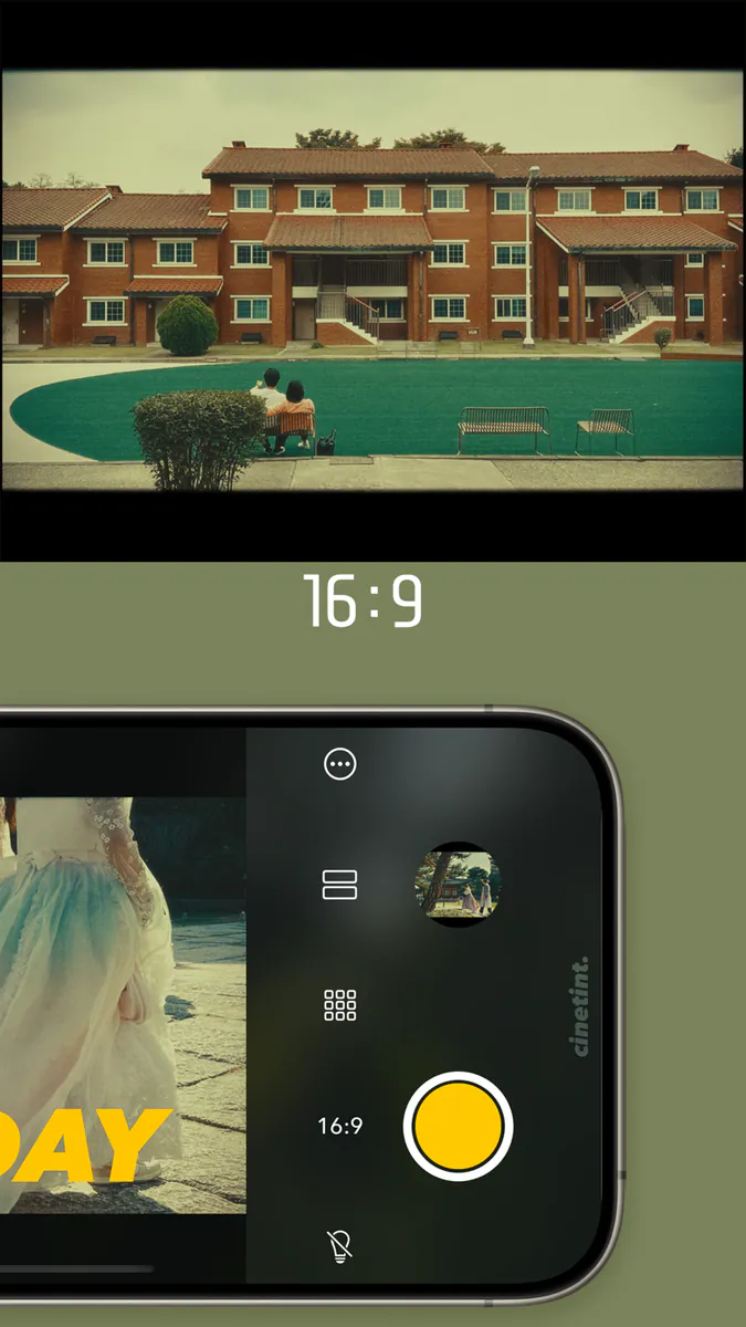 Cinetint - 영화의 한 장면처럼 App Store 공개 화면 2