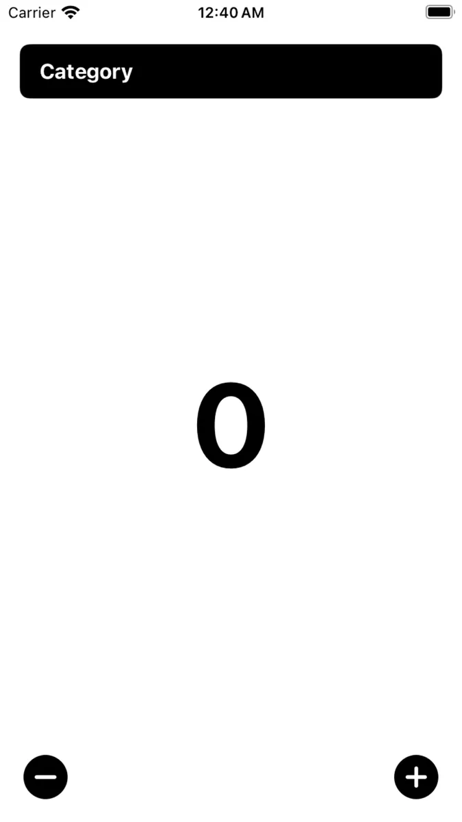 체크카운트 App Store 공개 화면 1