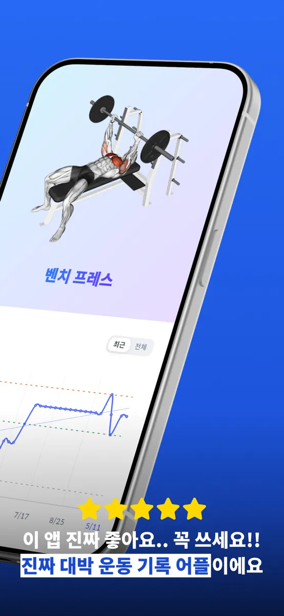 라이즈 - 운동기록 운동일지 헬스장 루틴 피트니스 기록 App Store 공개 화면 2