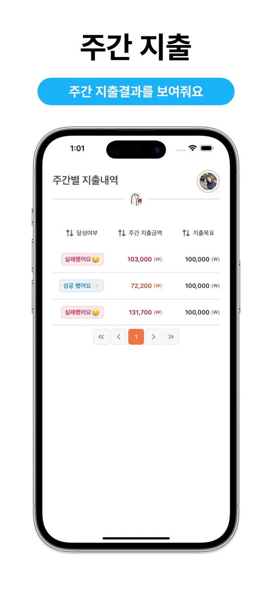 듀비 | 똑똑한 여유자금 가계부 App Store 공개 화면 5