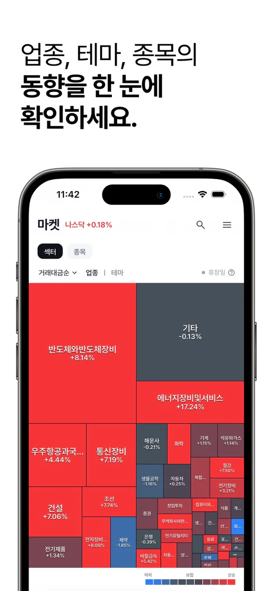 세시반 - 바쁜 직장인을 위한 종가 투자 정보 앱 App Store 공개 화면 2