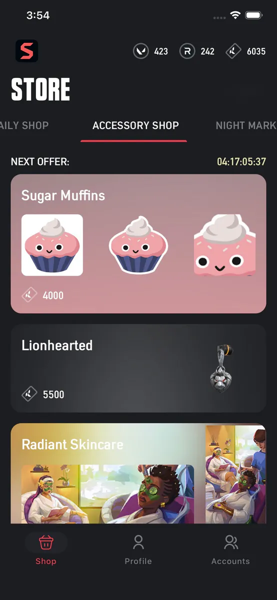 ValoStore - 발로란트 상점 App Store 공개 화면 4