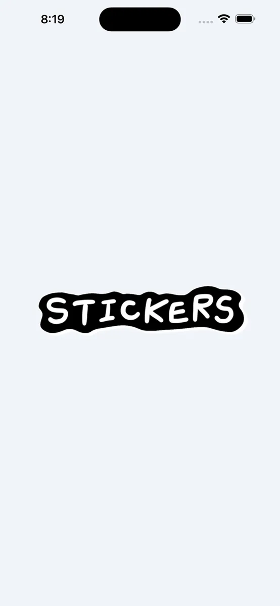 STICKERS - 손글씨 사진 꾸미기 스티커 App Store 공개 화면 1