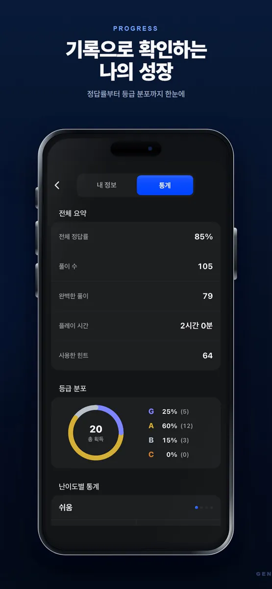 Geniot: 두뇌·논리 퍼즐 App Store 공개 화면 4