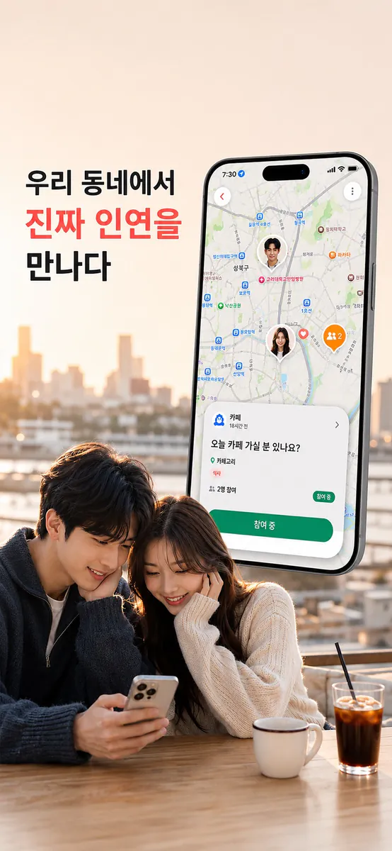 링크잇 - 약속 커뮤니티 App Store 공개 화면 1