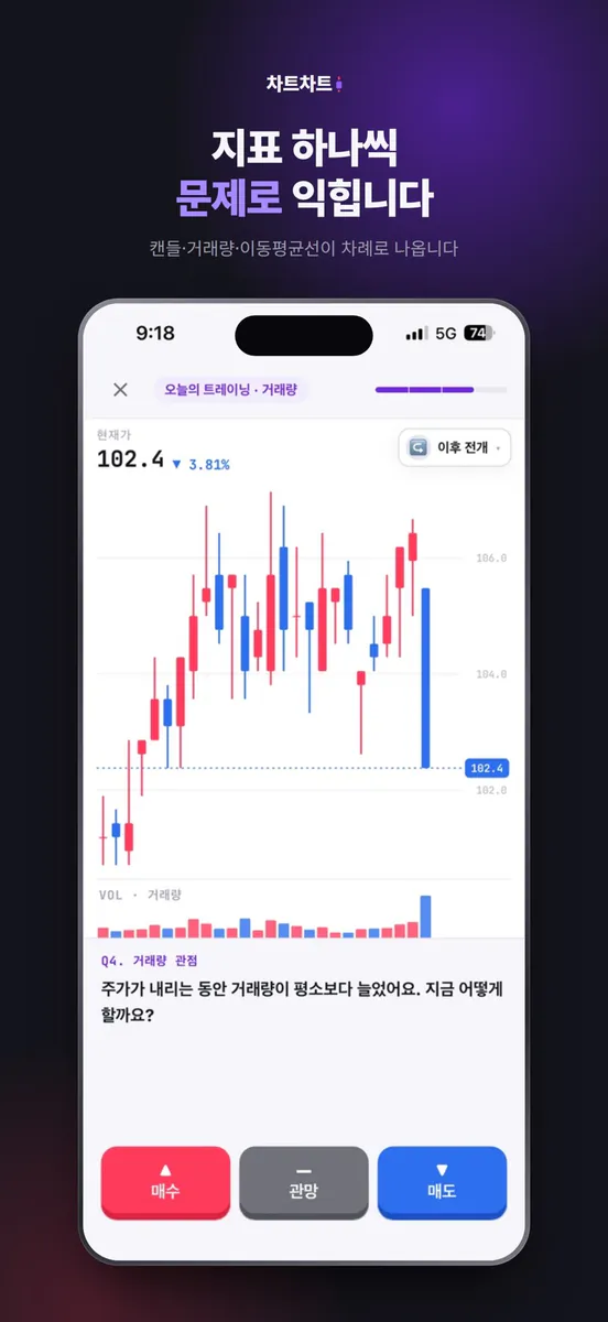 차트차트 App Store 공개 화면 3