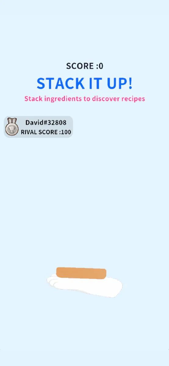 한 장만 더: 음식 쌓기 App Store 공개 화면 4