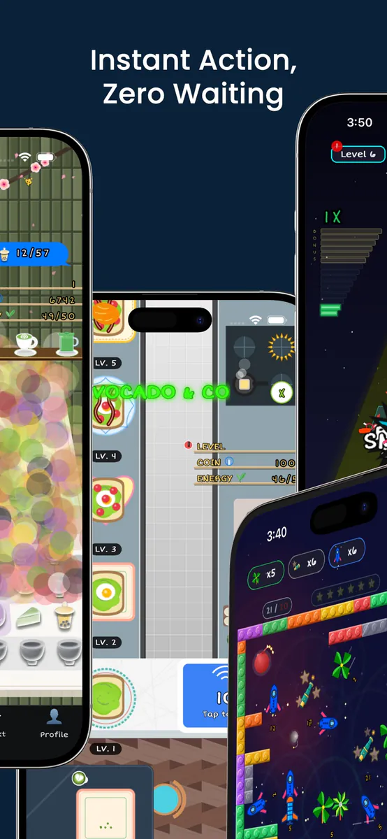 LumiBox: 무한 미니게임 App Store 공개 화면 2