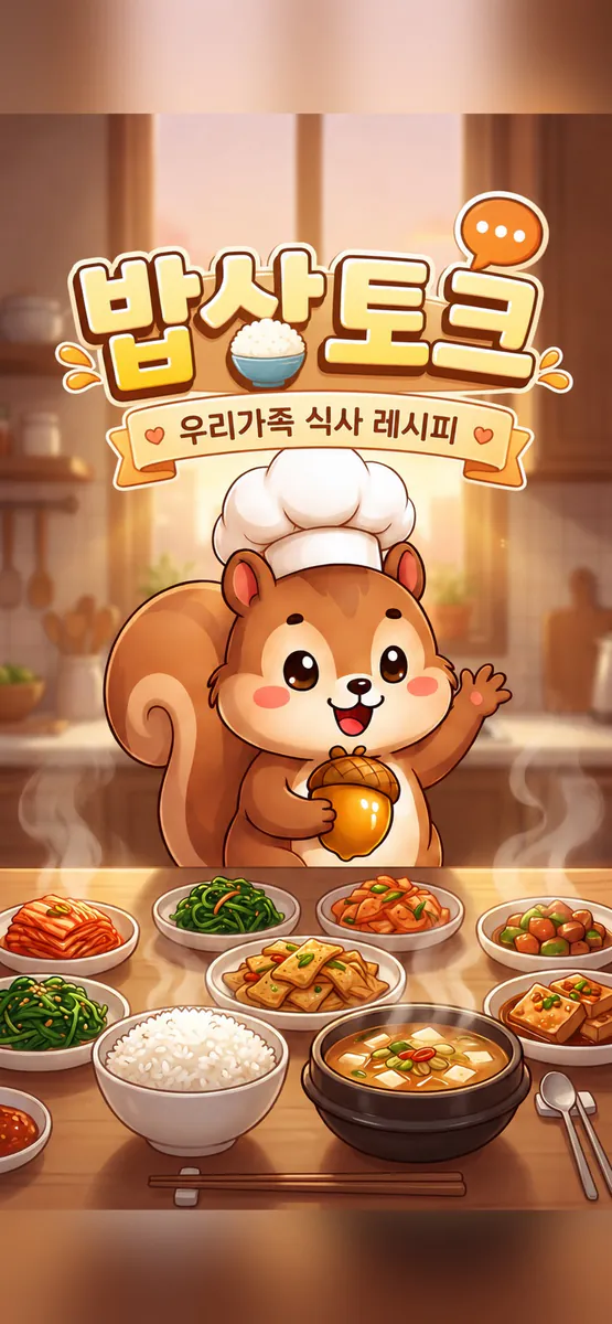 밥상토크 App Store 공개 화면 1