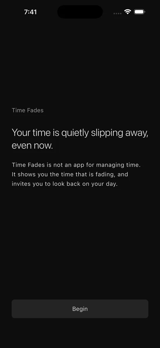 Time Fades – 사라지는 시간들 App Store 공개 화면 2