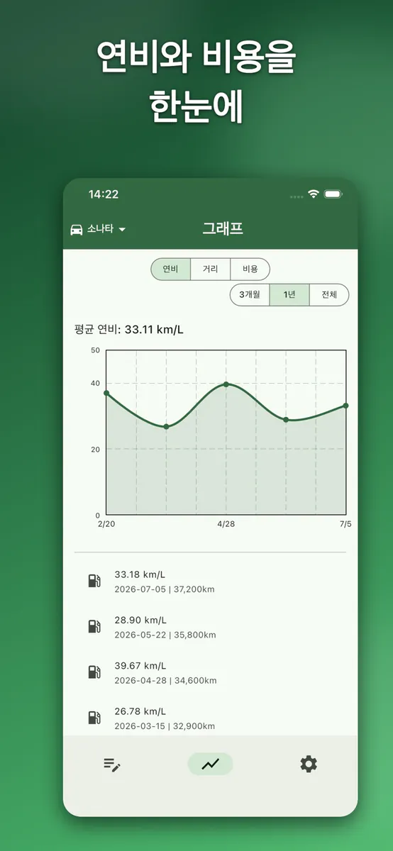 차활기록부 App Store 공개 화면 2