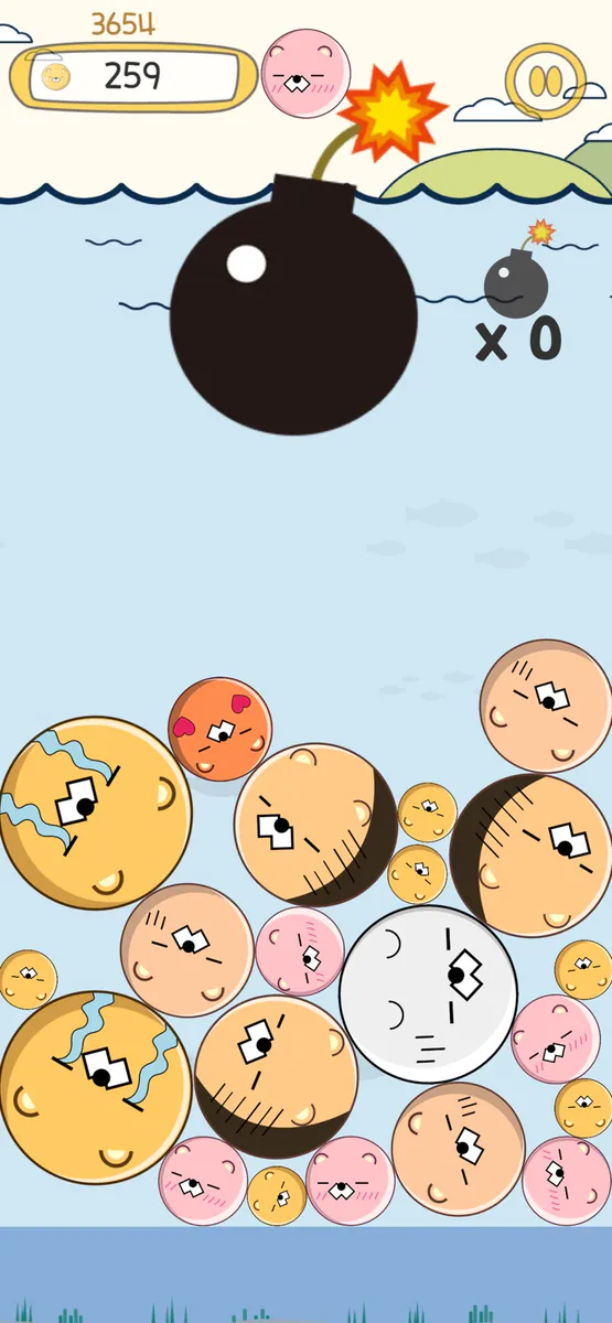 팅글팅글 ! 합치기 게임 App Store 공개 화면 4