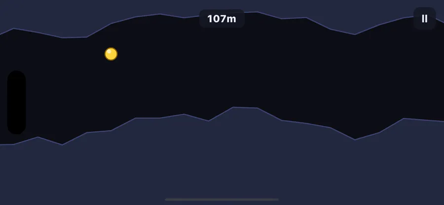 케이브 콥터 - 무한 동굴 비행 App Store 공개 화면 1