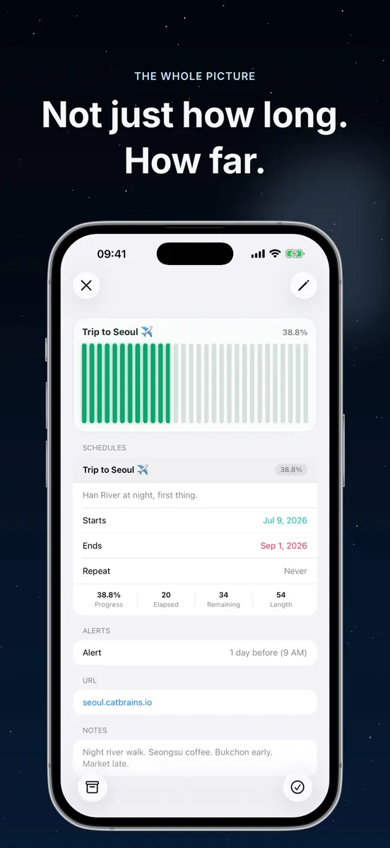 Dayseek - 디데이 카운트다운 위젯 App Store 공개 화면 4