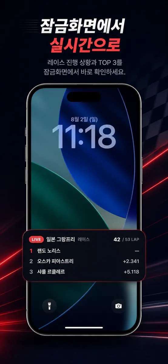 비아 포뮬러 - 레이스 일정, 순위, 라이브 App Store 공개 화면 1