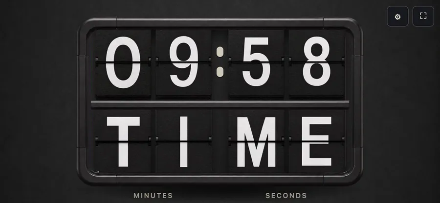 Czar Clock: 플립시계 스플릿플랩 App Store 공개 화면 3