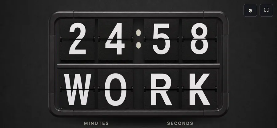 Czar Clock: 플립시계 스플릿플랩 App Store 공개 화면 4