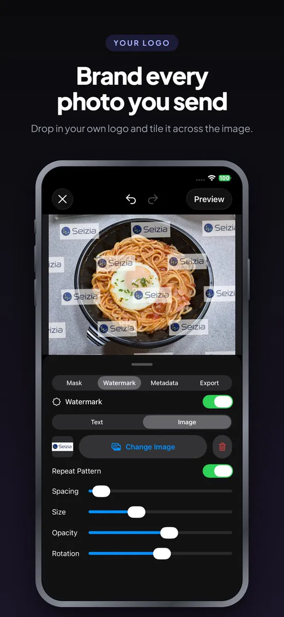 Lumask - 사진 프라이버시 App Store 공개 화면 5