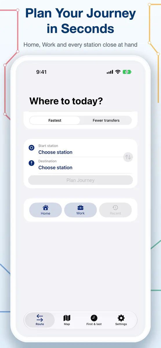 Bangkok BTS MRT Offline App Store 공개 화면 4
