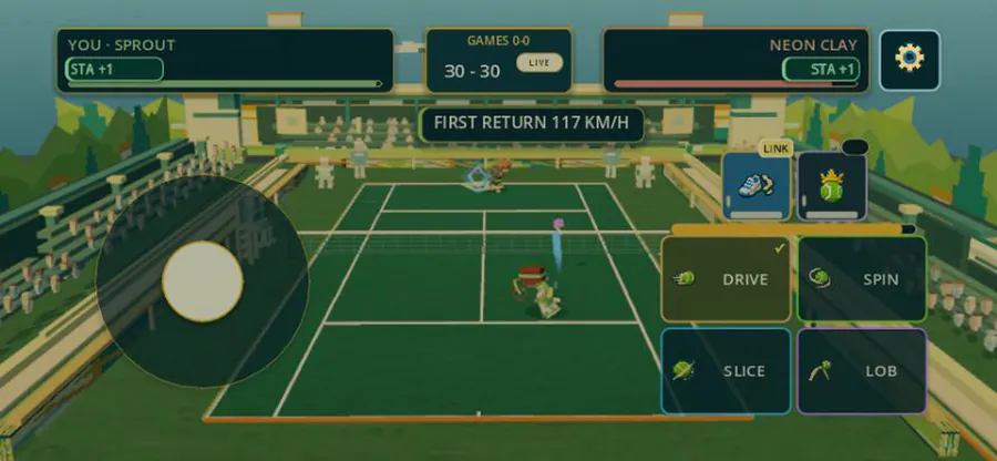 Court Rush Tennis App Store 공개 화면 3