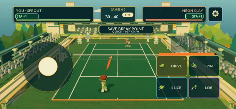 Court Rush Tennis App Store 공개 화면 4