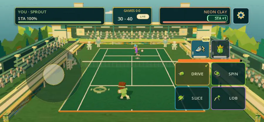 Court Rush Tennis App Store 공개 화면 5