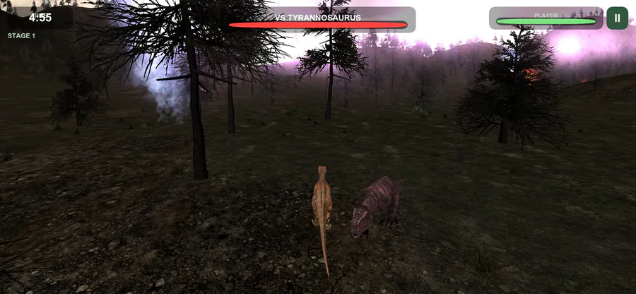 Dino Attack: Dinosaur Game App Store 공개 화면 1