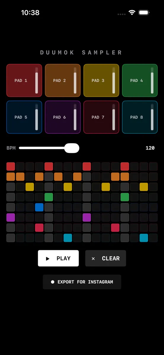 Duumok Sampler App Store 공개 화면 1