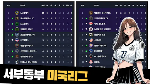 사커스타매니저 - 보급형 풋볼매니저 악마의 축구게임 Google Play 공개 화면 4