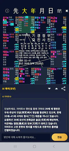 AI 자미두수 Google Play 공개 화면 3