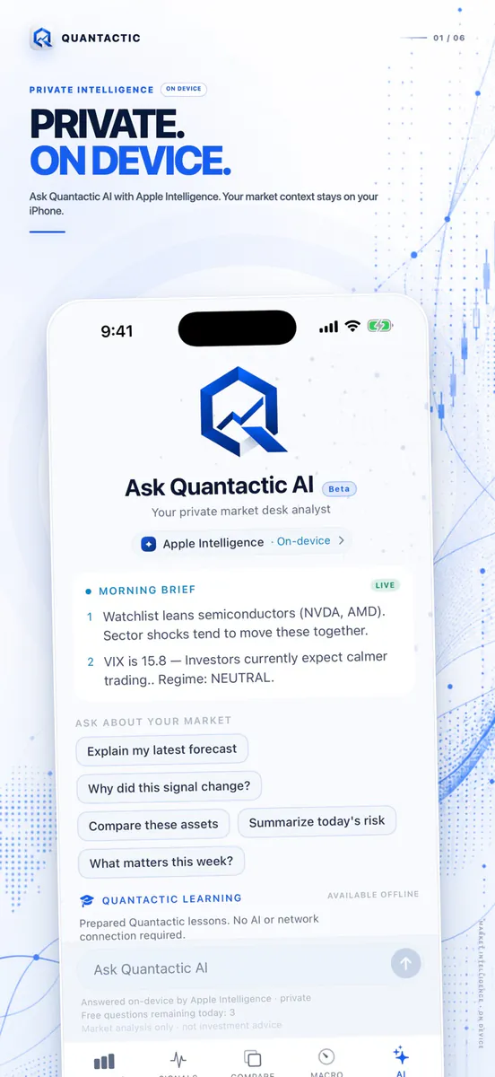 Quantactic App Store 공개 화면 4