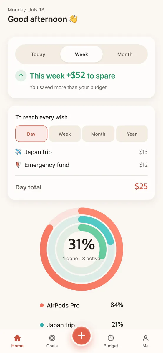 wish ring App Store 공개 화면 1